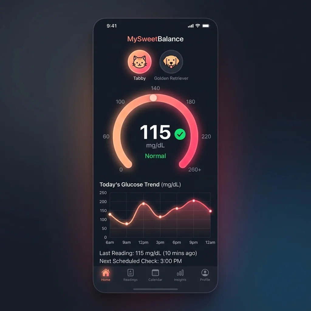 MySweetBalance-Blutzucker-Dashboard für iOS