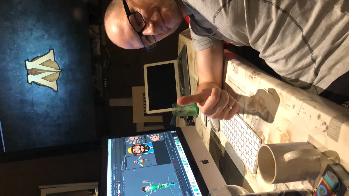 Stefan Baumgartner, Art Director von SeeBubble Comic Chat