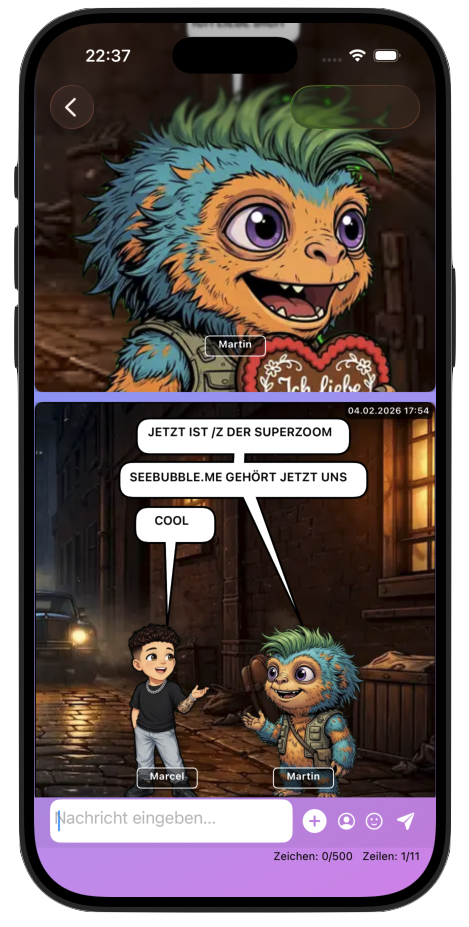 SeeBubble Comic View